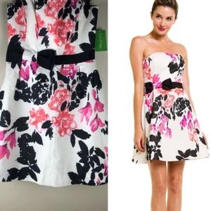 Lilly Pulitzer Stroke of Midnight Strapless Dress